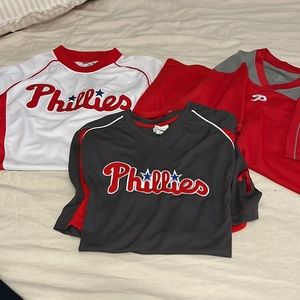 Phillies Lot! 3 short sleeve shirts